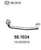 ASSO 58.1034 Exhaust Pipe